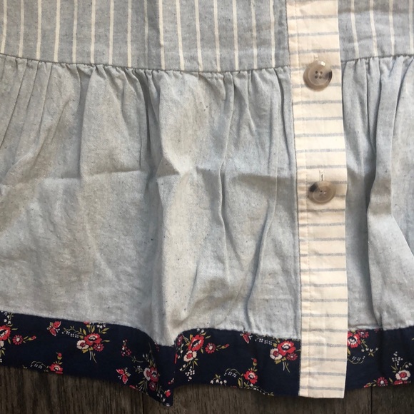 Madewell The New Denim Project Patchwork Skirt - Picture 4 of 13